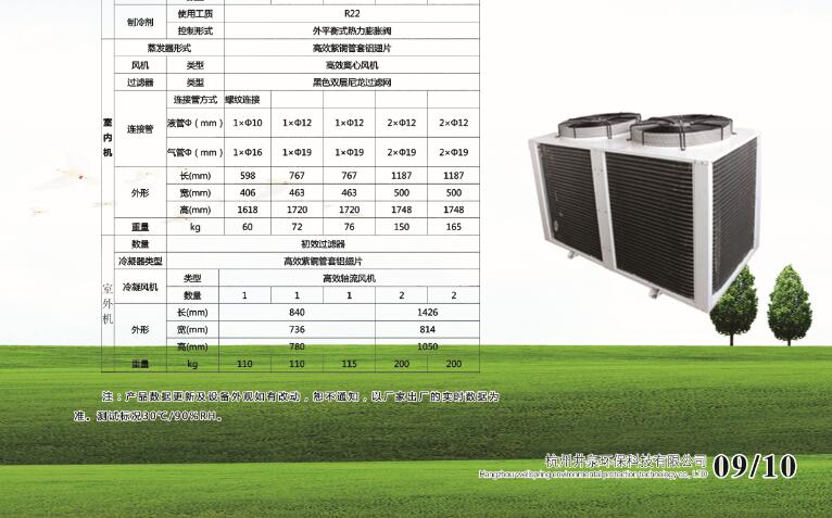 調(diào)溫型管道除濕機(jī)